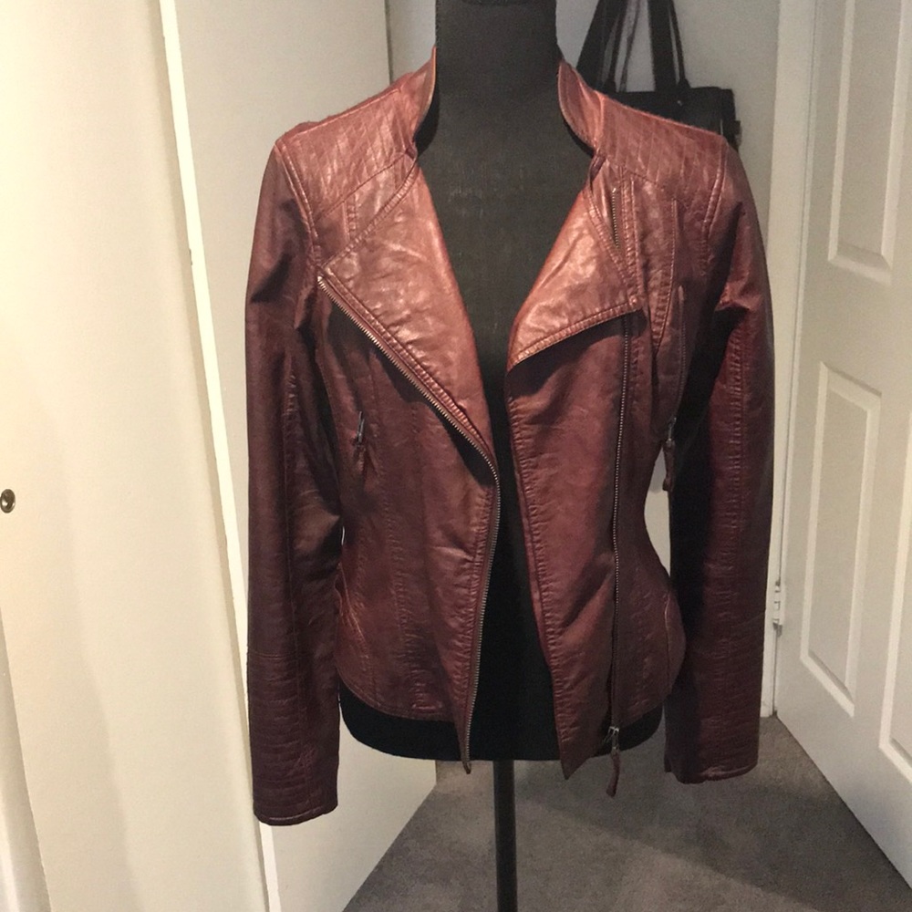Maurices faux leather Moto jacket